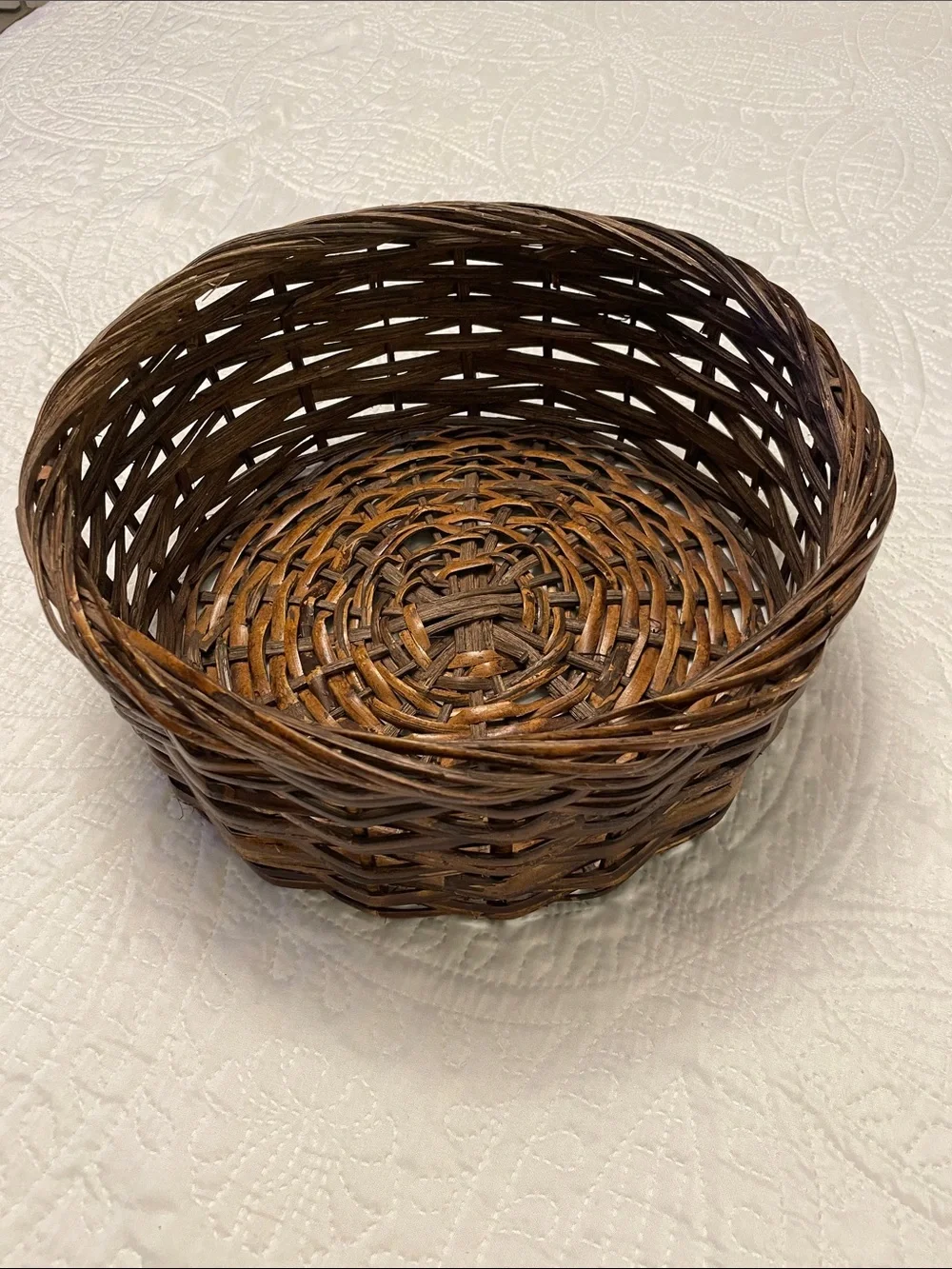 Large Round Woven Wicker Basket for Plants or Storage Endless Possibilities